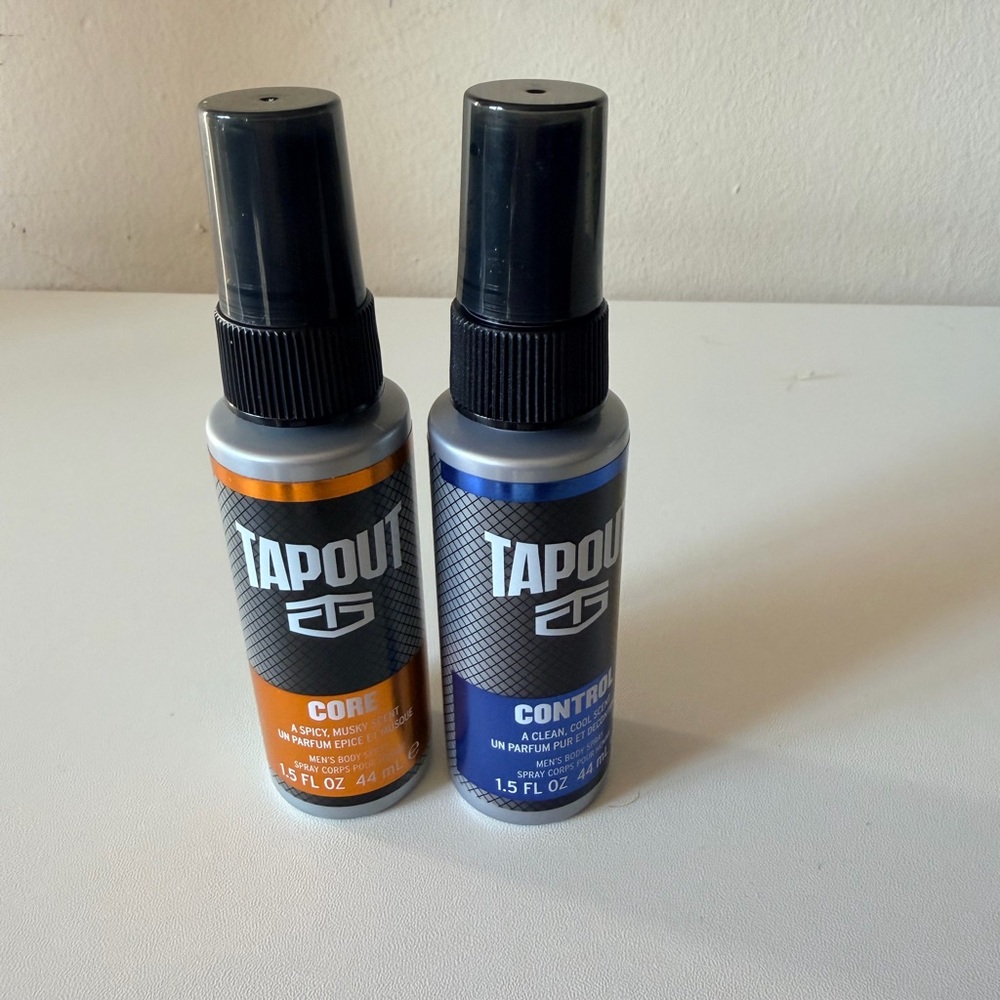 Tapout Core and Control Spray Duo - Orange and Blue